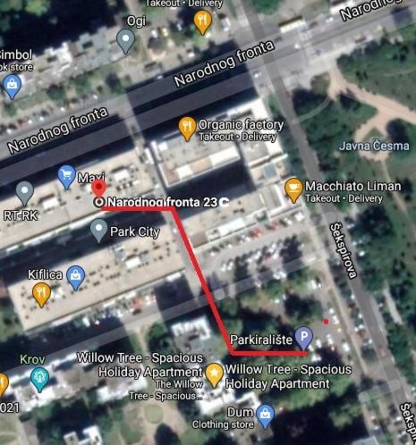 Spacious Studio Park City Novi Sad Esterno foto